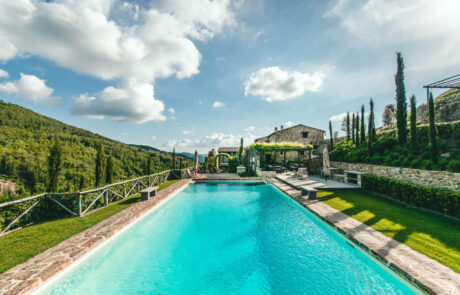 La Tana park and swimming pool